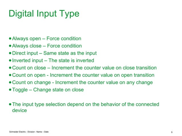 Digital inputs & outputs | PPT | Operating Systems | Computer Software ...