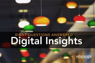 1




 EIGHT QUESTIONS ANSWERED

Digital Insights
 