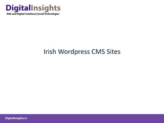 Irish Wordpress CMS Sites
