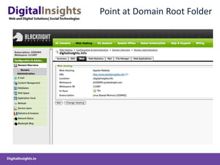 Point at Domain Root Folder