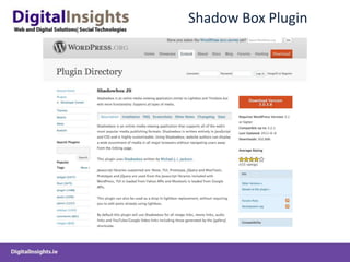 Shadow Box Plugin
