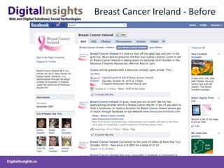 Breast Cancer Ireland - Before 