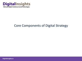 Core Components of Digital Strategy