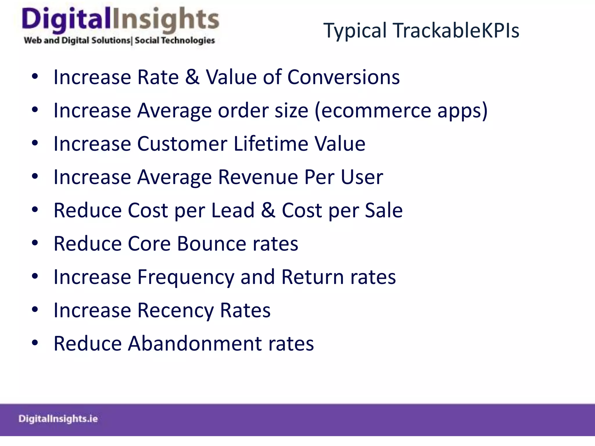 Time-related. Does the goal cover a period like month, quarter or year?Major/Minor TermsSmartinsights.com/about/