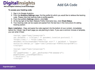 Add GA Code 
