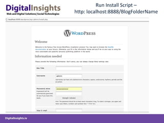 Deploying WP Locally