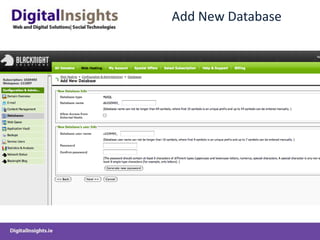 Process of Registering and Deploying Wordpress.org CMS on hosted server 