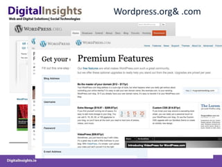 Wordpress.org & .com