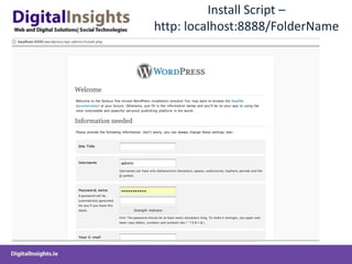 Add Wordpress folder to root folder