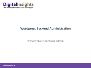Run Script: http://www.website.com/wordpress-folder.com/wp-installThis Installs Wordpress Database and Configures Deployment