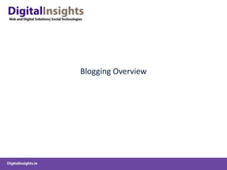 Blogging Overview