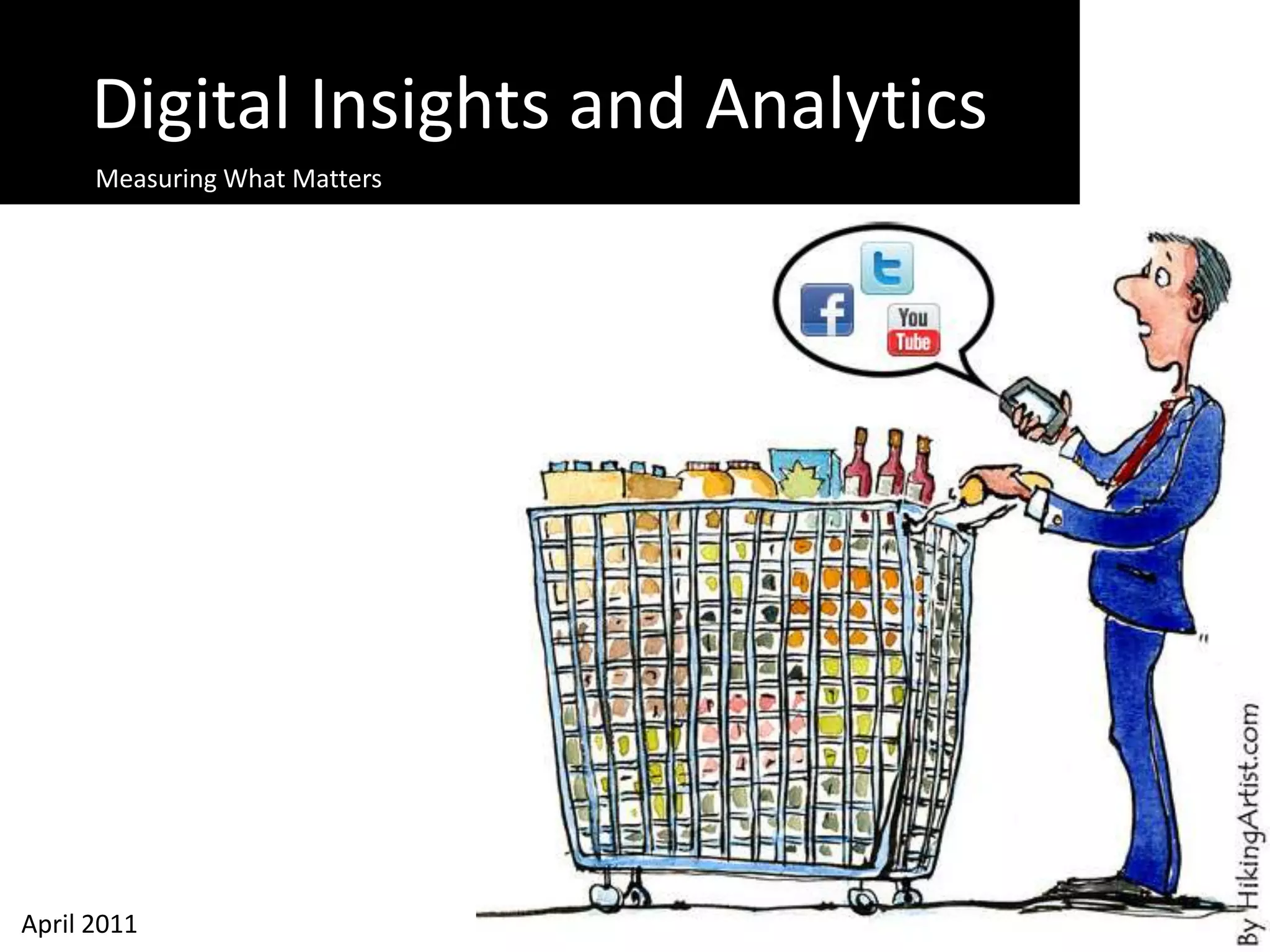 Digital Insights and AnalyticsMeasuring What MattersApril 2011