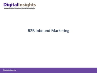 B2B Inbound Marketing