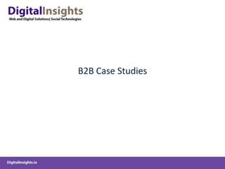 Content Strategy B2BListen and Understand your audience and their behaviour patternsMap out all the stages of your buyer cyclesCreate specific personas for your prospects and clientsIdentify specific needs for each of your buyer personas along the buyer cycleDevelop content for each buyer stageDevelop a content development scheduleAllocate resources or identify third parties to produce specific contentDevelop a clear voice and personality for your contentSolicit feedback from your prospects, customers and community