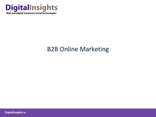 B2B Online Marketing 