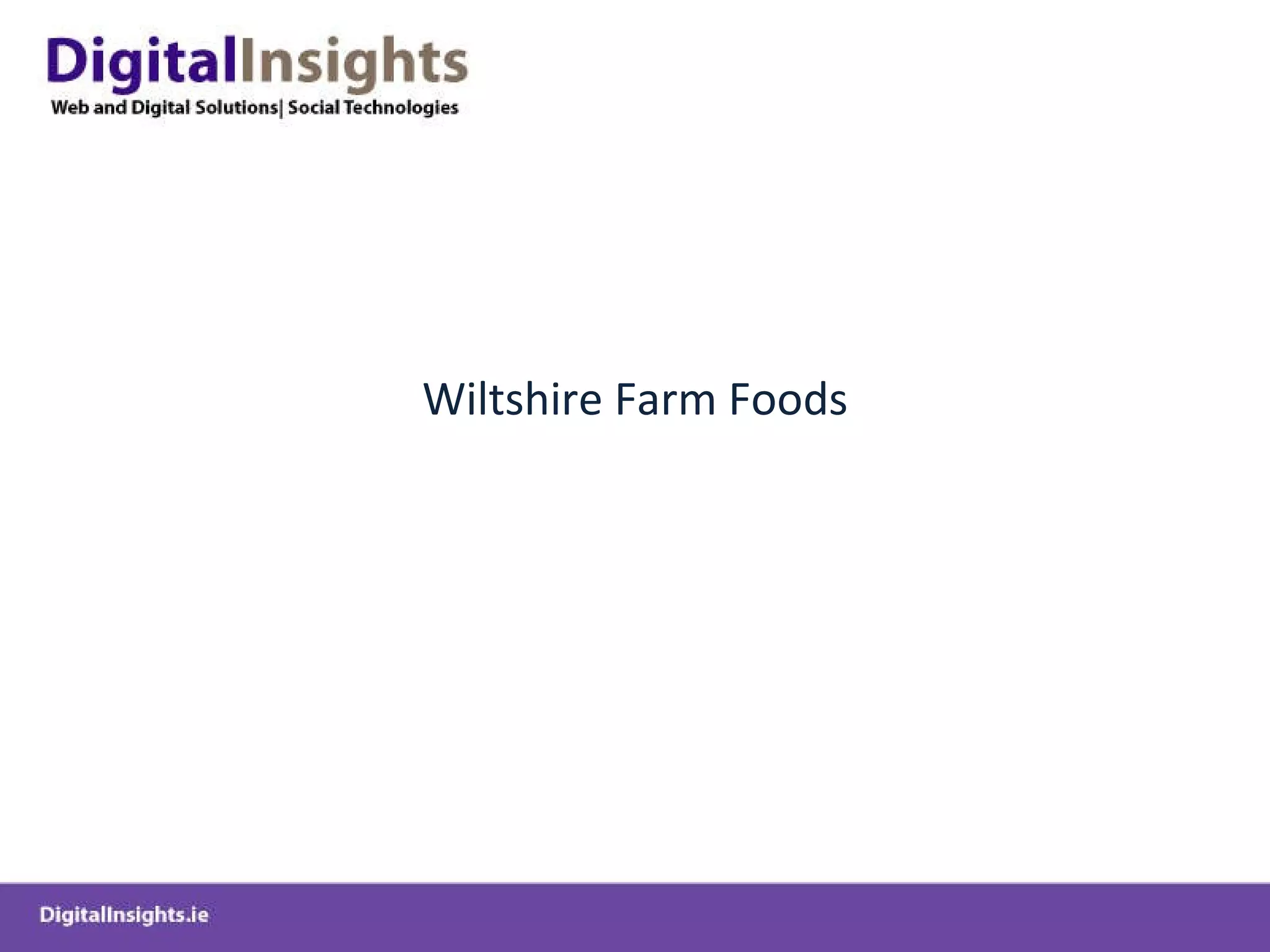 Wiltshire Farm Foods 