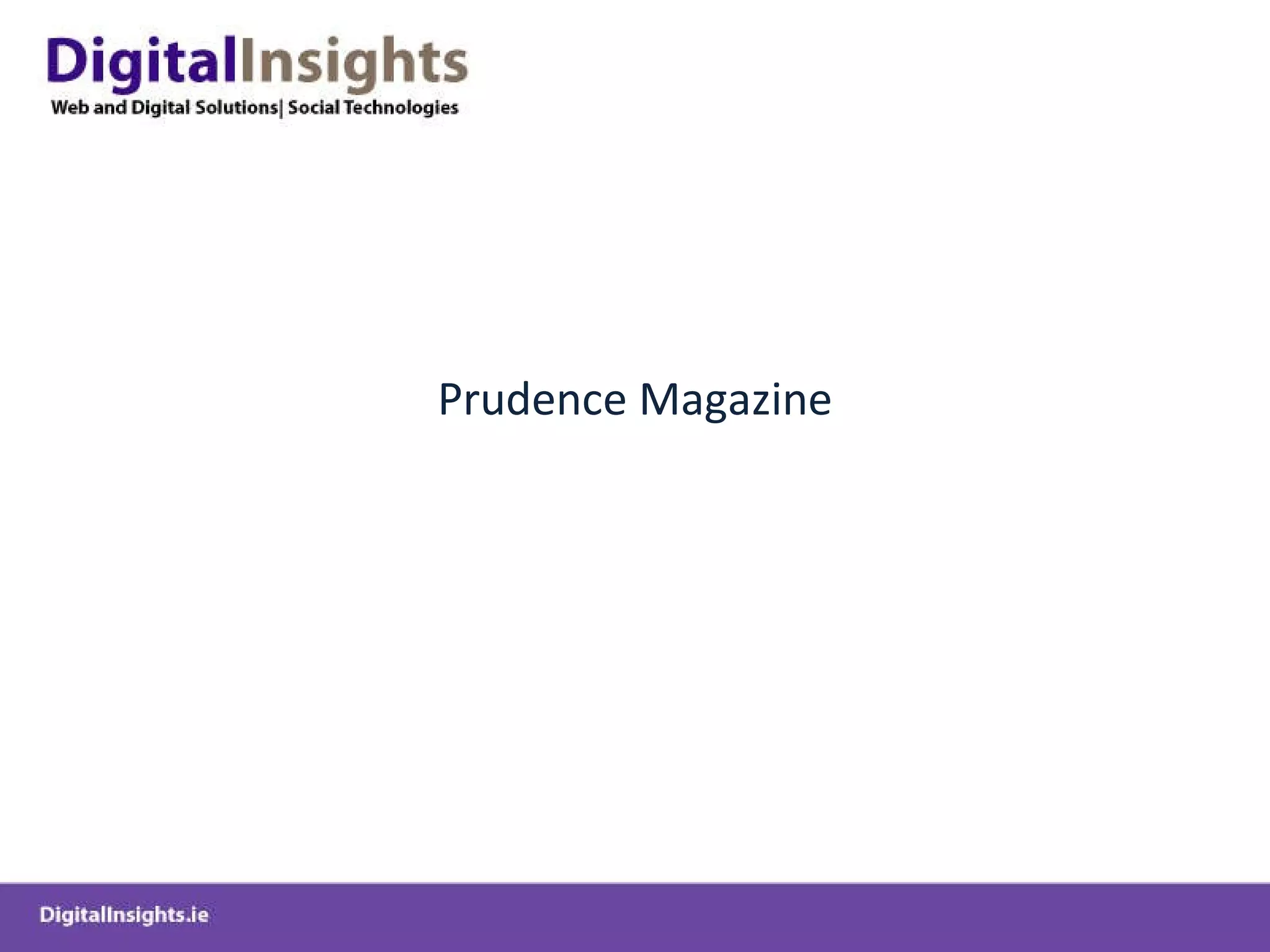 Prudence Magazine 
