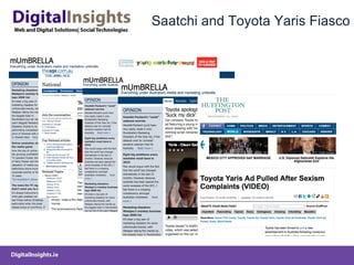 Saatchi and Toyota Yaris Fiasco 