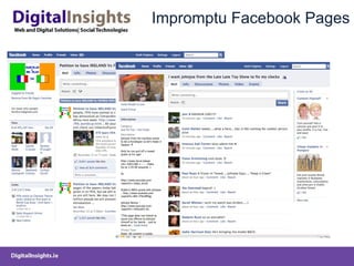 Impromptu Facebook Pages 