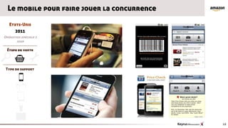 Le mobile pour faire jouer la concurrence

   Etats-Unis
       2011
Opération spéciale 1
       jour

  Étape de vente

MSG
 Type de support




                                              18
 