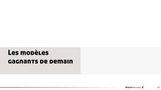 Les modèles
gagnants de demain


                     47
 