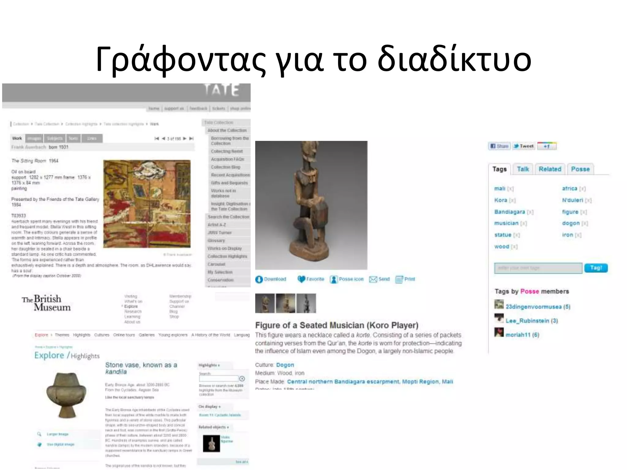 Γράφοντασ για το διαδίκτυο
 