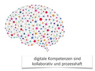 digitale Kompetenzen sind
kollaborativ und prozesshaft
 