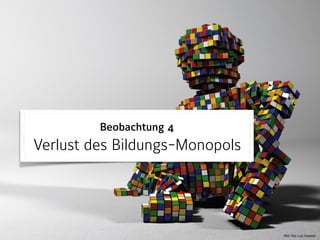 Bild: Sao Luiz Hospital
Beobachtung 4 
Verlust des Bildungs-Monopols
 