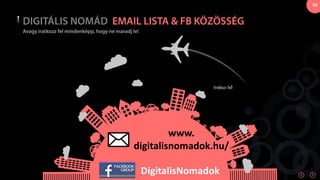 Digitális Nomád Leszek 2017-ben