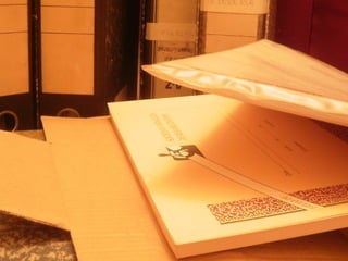 Propuestas de valor añadido Estado actual: Comprobación y clasificación del contenido de los archivadores Organización y preparación del archivo para su gestión interna  Creación y/o actualización de ficheros Se propone, pues: convertir  los fondos documentales de SAMFYRE a soporte digital mejorar  la disponibilidad de la información y preservar los originales 