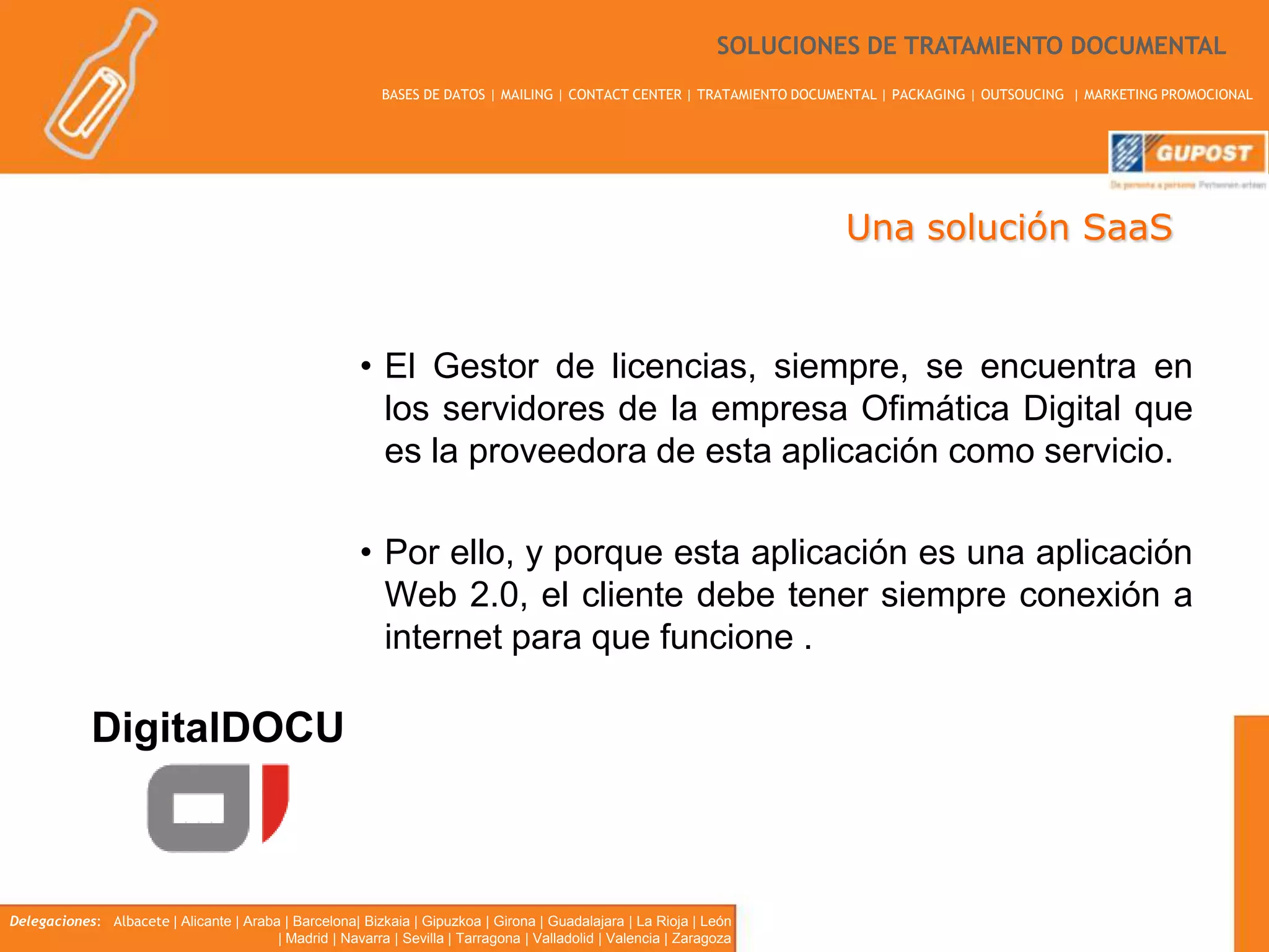 Digitalización certificada de facturas