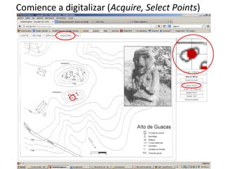 Comience a digitalizar (Acquire, Select Points)

 