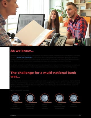 Digitizing Compliance to Accelerate Banking KYC | KYC Review Case Study ...