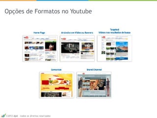 Opções de Formatos no Youtube




 2012 dp6 - todos os direitos reservados
 