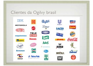 Clientes da Ogilvy brasil
 