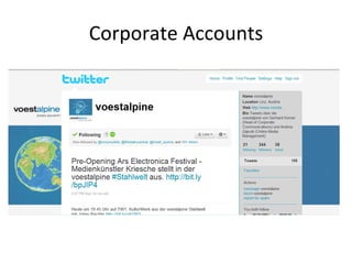 Corporate Accounts 