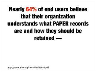 What's in your digital landfill?