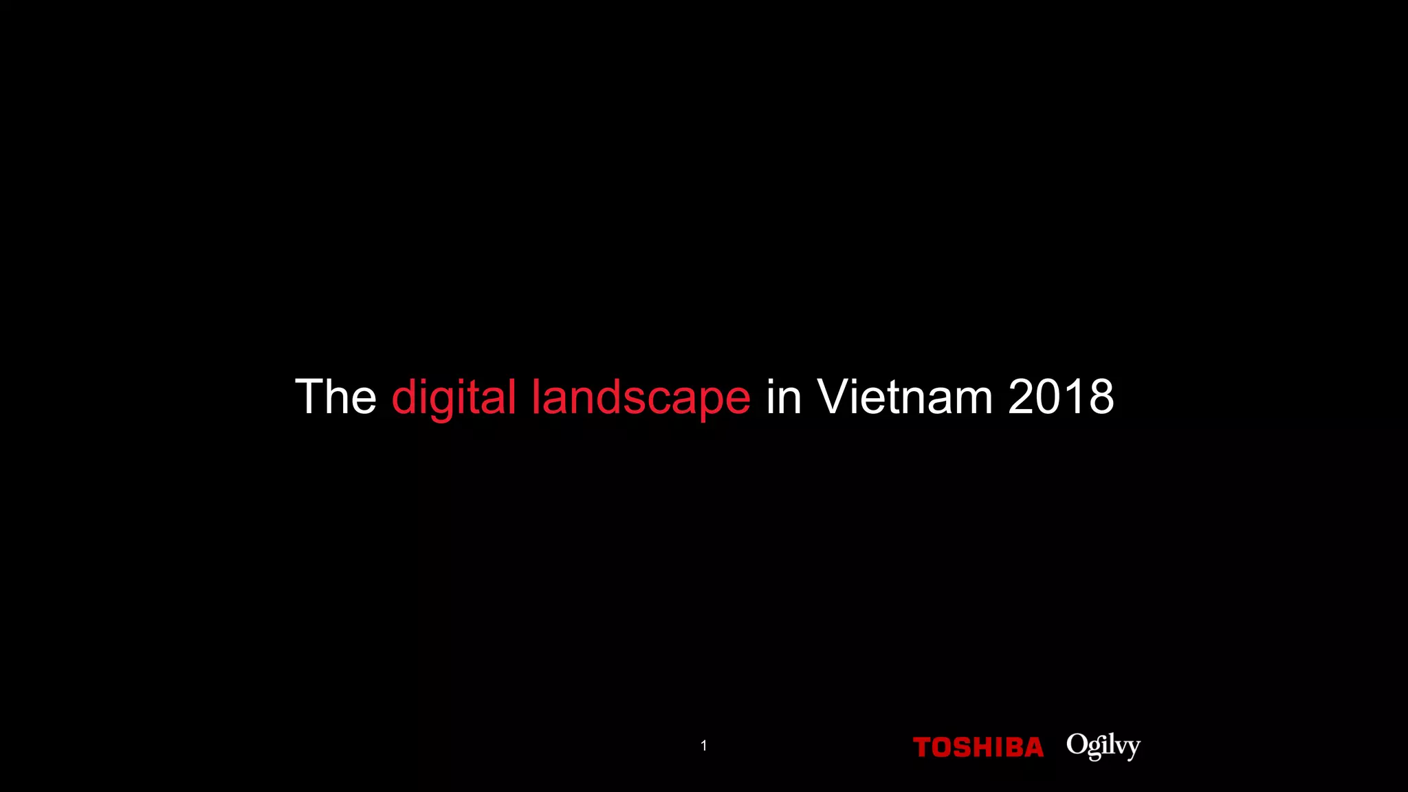 Digital Landscape 2018 | PPT 