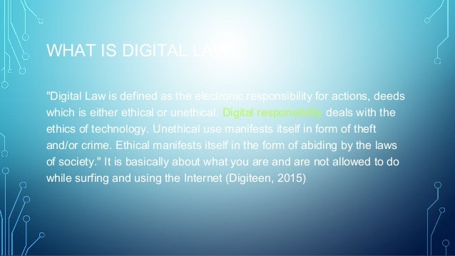Digital Law