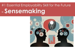 #1 Essential Employability Skill for the Future
=

Sensemaking

 