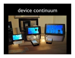 device continuum	

 