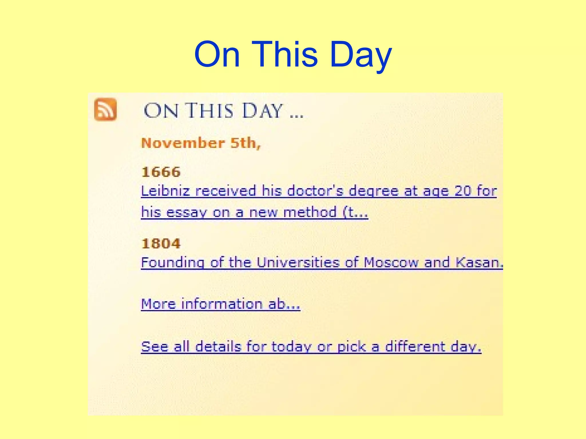 On This Day 