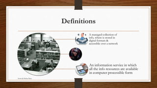 Digital libraries & repositories | PPT