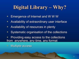 Digital library | PPT