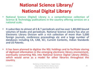 Digital Library Initiatives in India : An Overview | PDF