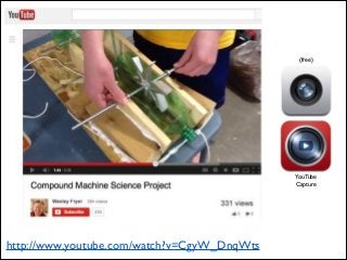 (free)

YouTube!
Capture

http://www.youtube.com/watch?v=CgyW_DnqWts

 