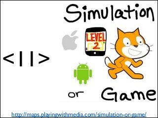 <11>
http://maps.playingwithmedia.com/simulation-or-game/

 