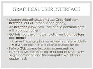 Digital literacy 1 b operating systems | PPTX
