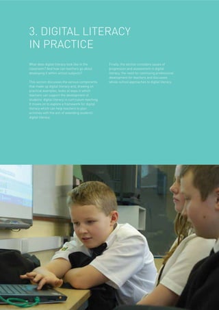 Digital literacy across the curriculum | PDF