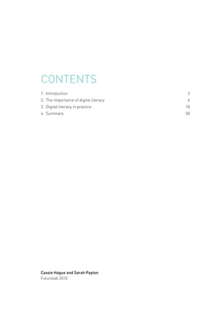 Digital literacy across the curriculum | PDF